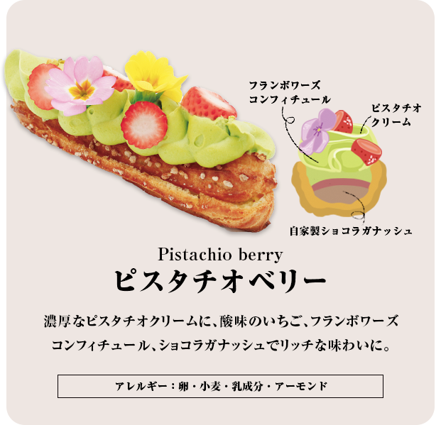 ピスタチオベリー